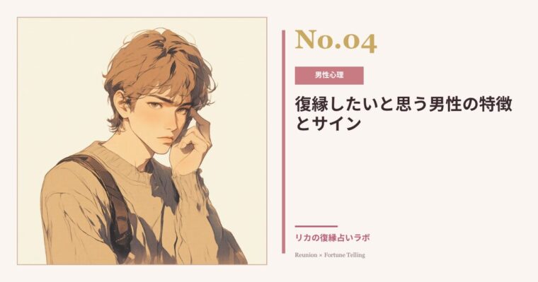 復縁したいと思っている男性の特徴｜元彼はまだ私のことを想っている？